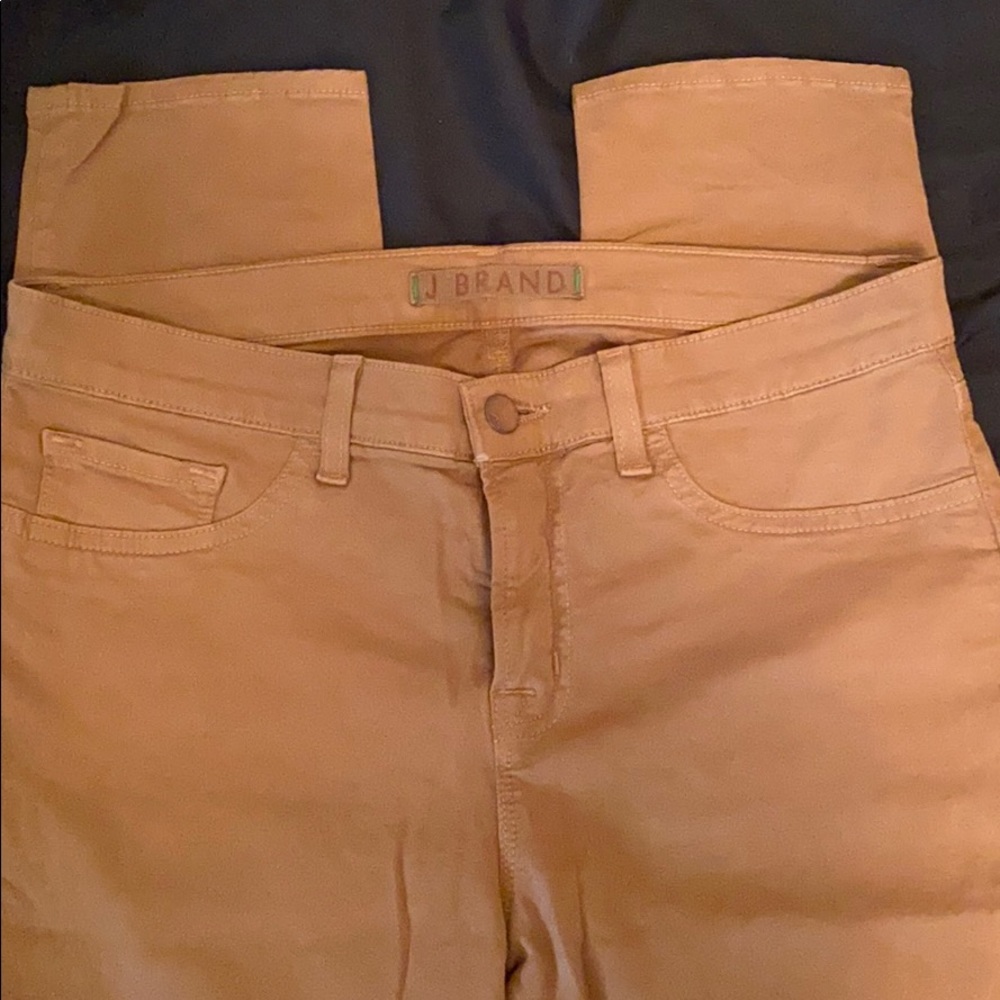 Like new J Brand skinny tan pants
